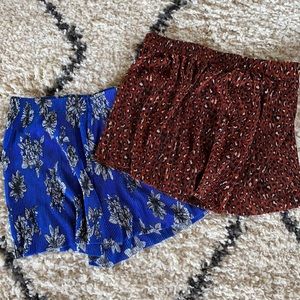 High Waisted Shorts 2pk